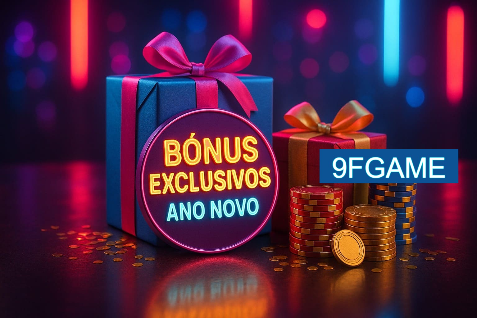 Promoções de Ano Novo no 9FGAME